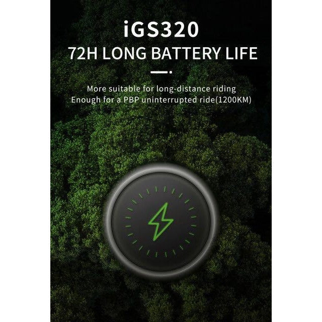 iGPSPORT iGS320 New Generation Wireless Bike Meter Car Meter/Meter Bluetooth ANT+ Connects to Wireless Bike GPS Computer