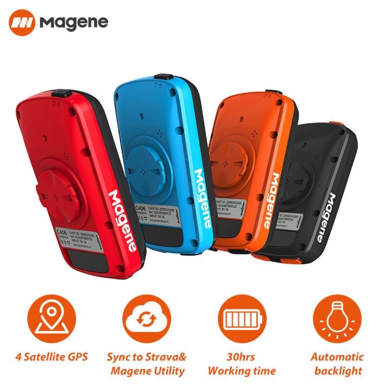 Magene C406 GPS English version Bicycle computer wireless meter/code meter with extension bracket Bike Computer English version 