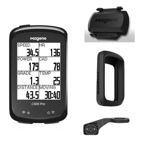 Magene C406 Pro International Ver. Wireless Bike Computer Set Combo