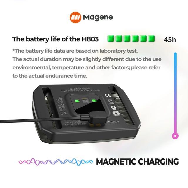 Magene H803 Heart Rate Arm Band Bluetooth Connection Waterproof Function Can Connect to ANT+