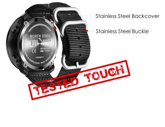 North Edge Apache Sports Watch Smart Watch Outdoor Mountaineering Running War Game