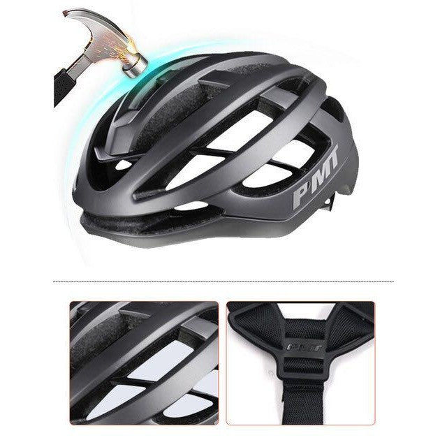 PMT Lightweight Breathable Cycling Helmet Cycling / Road / Mountain Ultra Light All Road Bike Helmet 