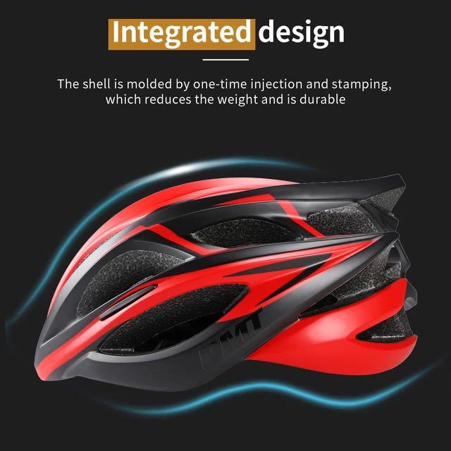 PMT M-12 lightweight road bike helmet breathable helmet All Road Ultra Light Adult Helmet