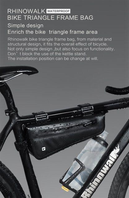 Rhinowalk Bicycle Bag 2.2L Large Capacity Triangular Bag