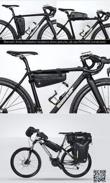 Rhinowalk Bicycle Bag 2.2L Large Capacity Triangular Bag