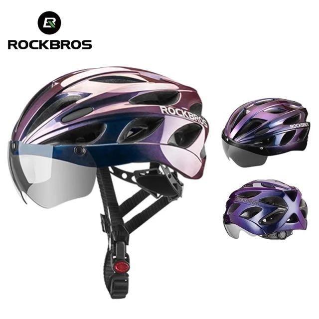 Rockbros Road Bike Helmet Magnetic Sun Visor 4 Colors Selection All Road Bike Helmet Magnetic Sun Visor 4 Colors 