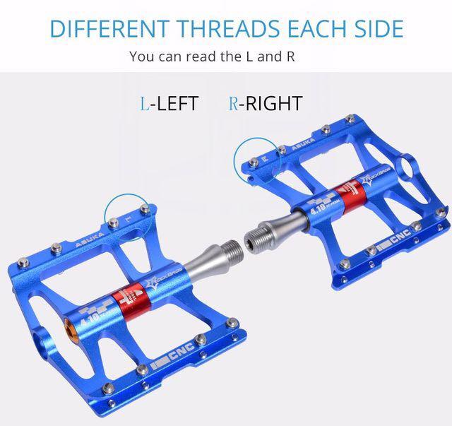 Rockbros aluminum alloy pedal lightweight design bicycle pedal waterproof and dustproof Bike Bicycle Pedal 
