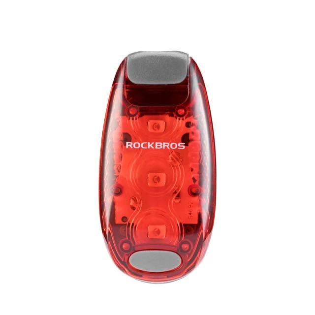 Rockbros Multipurpose Bicycle Tail Light Helmet Tail Light Bicycle Bag Tail Light Tail Light 