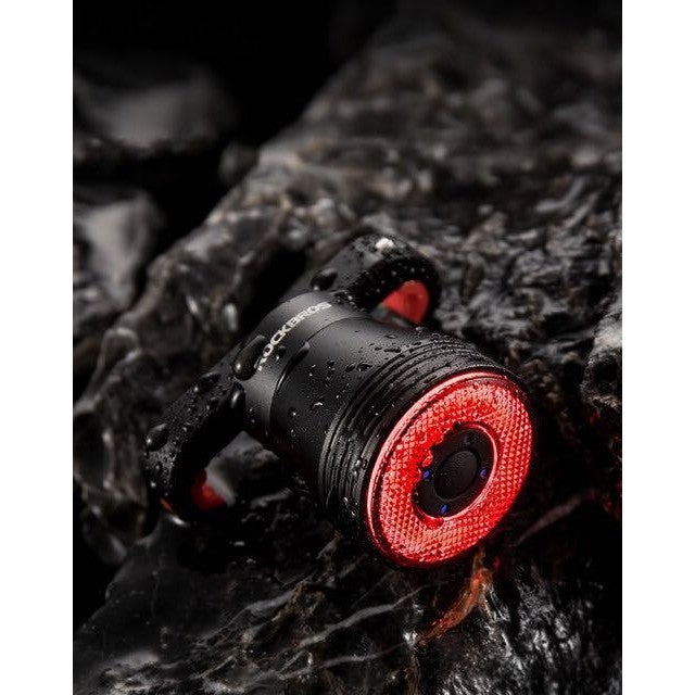 Rockbros Q5 Smart Induction Brake Bicycle Tail Light (Double Bracket Version) Smart Tail Light 